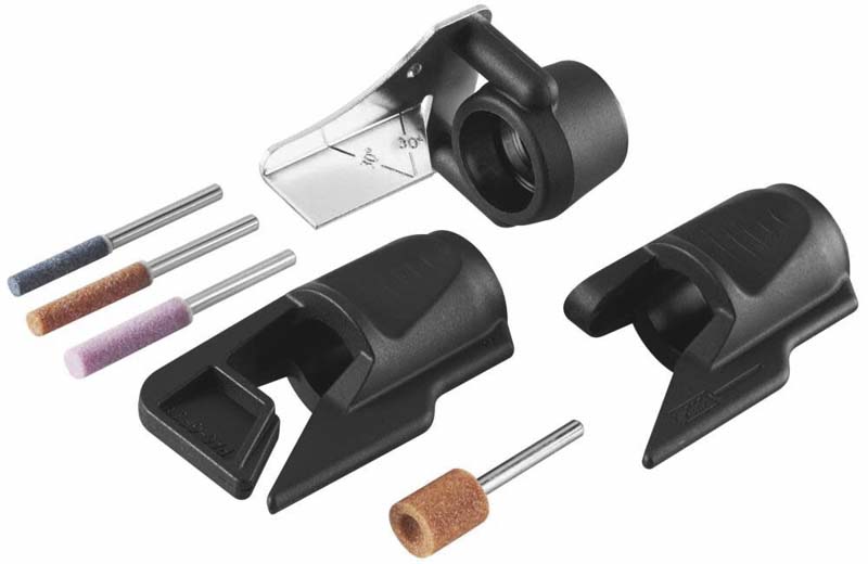 Best dremel kit for sharpening chainsaws

Dremel A679-02