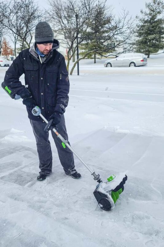EGO Multi-Head Snow Shovel Attachment Review