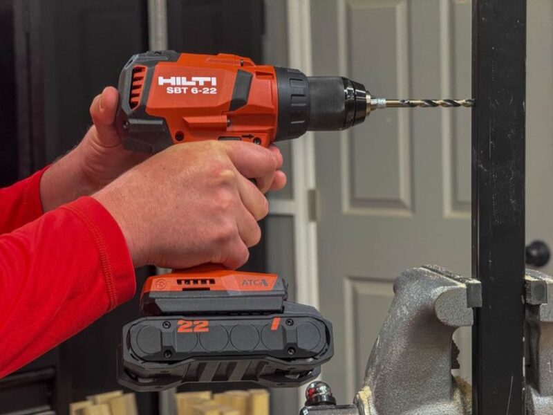 Hilti SBT 6-22 ergonomics