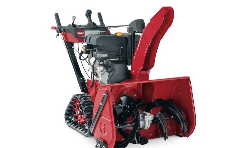Toro Power TRX HD Snowblowers with Tank Treads